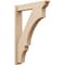 Ekena Millwork 5 1/2-in W x 26-in D x 38-in H Balboa Trad Rough Cedar Woodgrain TimberThane Outlooker, Primed Tan OUTUR055X26X38BOA04RCPR - alternate 1